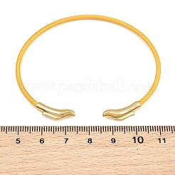 Fabrication de bracelets en fil d'acier tressé&nbsp;KK-CBA6056-02I-G