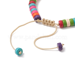 Pulseras de cuentas de turquesa sintética Pulseras de cuentas&nbsp;BJEW-JB12066