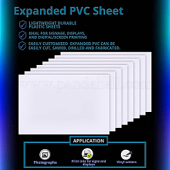 Formplatten aus geschäumtem PVC&nbsp;LS-DIY-BC0004-67B
