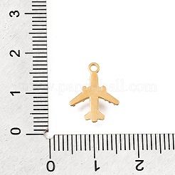 Pendentifs en strass en acier inoxydable 304&nbsp;STAS-E531-22G-B