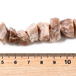 Natürliche sunstone Perlen Stränge&nbsp;G-I283-F25