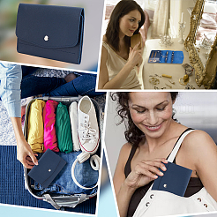 Borse di stoccaggio in pelle pu&nbsp;ABAG-WH0038-18