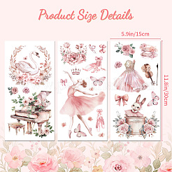 3 foglio 3 stili adesivi decorativi impermeabili in pvc&nbsp;DIY-WH0404-135