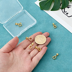 6 pièces 3 styles de pendentifs en laiton&nbsp;KK-PH0015-49G