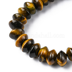 Natürlichen Tigerauge Perlen Stränge&nbsp;G-F743-05F