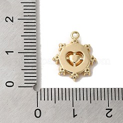 Ottone micro spianare fascino zirconi&nbsp;KK-D091-01G