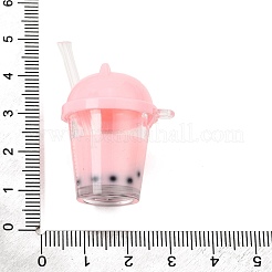 Pendentifs en plastique imitation boisson&nbsp;PL-CBAC2CB-01