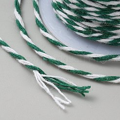 Cordon torsadé en coton bicolore de 10 m&nbsp;OCOR-TAC0023-13C