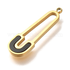 Colgantes de acero inoxidable 304 esmaltados con revestimiento iónico (IP)&nbsp;STAS-P371-073G