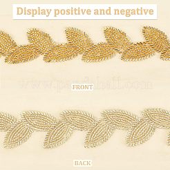 Motif de feuille perle de clairon garniture perlée baguage&nbsp;OCOR-FG0001-33