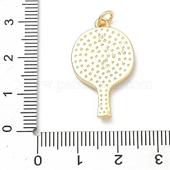 Ciondoli sportivi in ottone e resina&nbsp;KK-P345-74G