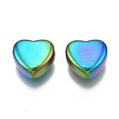 Gestellbeschichtung Regenbogenfarben 304 Edelstahlperlen&nbsp;STAS-S119-084