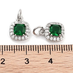 Pendentifs en laiton avec zircon&nbsp;KK-P271-33P