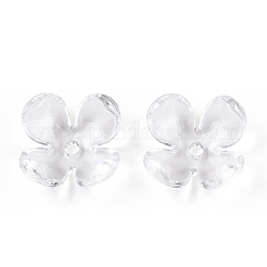 Coupelles 4-pétale en acrylique transparent&nbsp;X-FACR-T001-09A