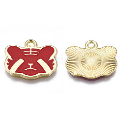 Aluminium Anhänger & Charms&nbsp;PALLOY-YWC0001-04-RS