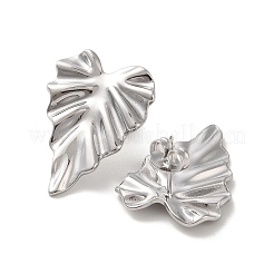 Boucles d'oreilles à tige en acier inoxydable 304 anti-ternissement pour femmes&nbsp;EJEW-L272-034P-02
