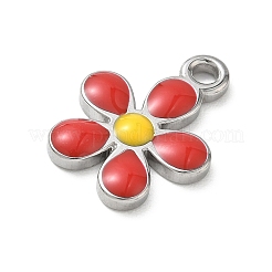 304 Edelstahl-Emaille-Anhänger&nbsp;STAS-G387-02P-A