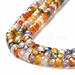 Fili di perline di zirconi cubici&nbsp;ZIRC-G001-01L