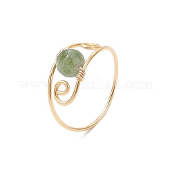 Natürliche Turmalin-Fingerringe&nbsp;RJEW-JR00929