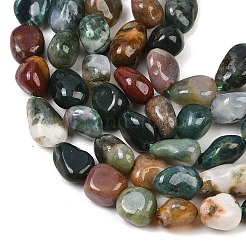 Natur Indien Achat Perlen Stränge&nbsp;G-K395-B12-02