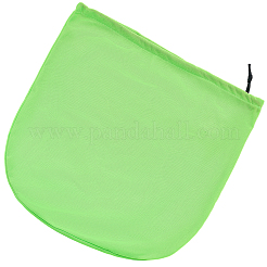 Sacchetti rettangolari antipolvere in velluto di poliestere con coulisse per caschi&nbsp;ABAG-WH20023-002A