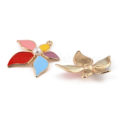Gros pendentifs d'émail en alliage&nbsp;AL-CBAA786-09G-C
