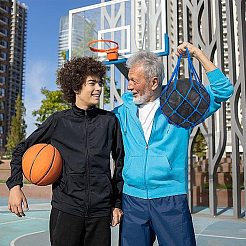 Basketballnetz aus Polyester&nbsp;AJEW-CN0002-47B