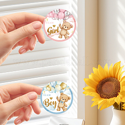 Flache runde selbstklebende Aufkleber&nbsp;DIY-WH0928-002