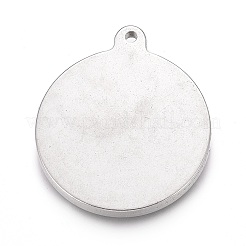 Pendentifs en acier inoxydable 304 anti-ternissement&nbsp;STAS-H117-02P