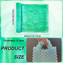 Tela de organza de poliéster de dos tonos&nbsp;AJEW-WH0314-302A