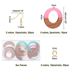 DIY baumeln Ohrring machen Kits&nbsp;DIY-OC0006-35