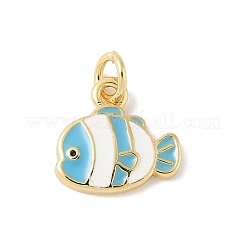 Charms smalto ottone&nbsp;KK-B148-04G
