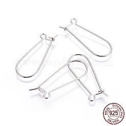 925 pendiente de plata de ley chapado en rodio&nbsp;STER-I005-07P