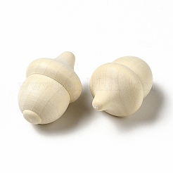 Pommes de pin en bois non fini&nbsp;WOOD-E015-03