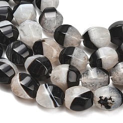 Filo di perline di agata naturale&nbsp;GG-L001-G01-03D