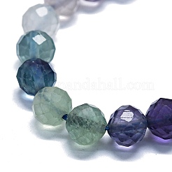 Natürlichen Fluorit Perlen Stränge&nbsp;G-G927-07
