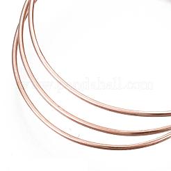 Fil de cuivre rond pour la fabrication de bijoux&nbsp;CWIR-ZX002-0.6mm-R