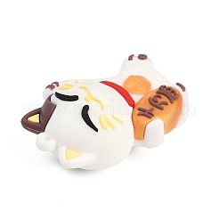 Pvc cartoon glückliche katze puppe anhänger&nbsp;KY-F017-04
