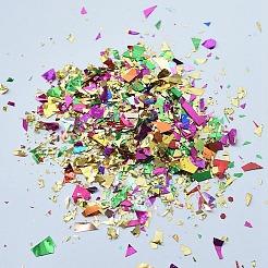 Plastik Bonbon Pailletten / Paillette Chip&nbsp;X-DIY-I019-01N