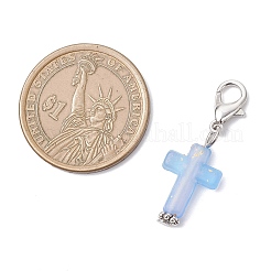 Decorazioni pendenti a croce in plastica&nbsp;HJEW-JM04519