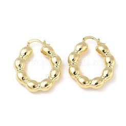 Pendientes de aro de latón para las mujeres&nbsp;KK-CBAD851-41G