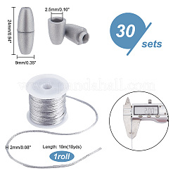 1 Rolle Nylon-Rattail-Satinkordel&nbsp;NWIR-PH0002-13B