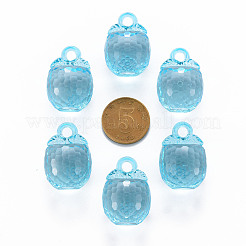 Pendenti in acrilico trasparente a tema autunnale&nbsp;LS-TACR-T024-04B-946