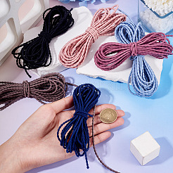 Cordons élastiques en polyester 30 couleurs 6 m&nbsp;EC-TA0001-07D