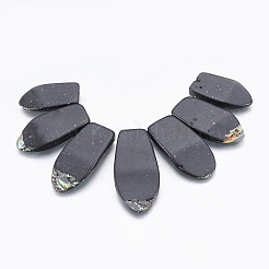 Natürliche Abalone Muschel / Paua Muschel Perlen Stränge&nbsp;SSHEL-P014-08