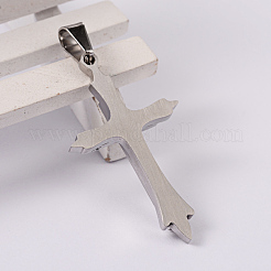 Ciondoli in acciaio inox 304 a croce resistenti all'ossidazione&nbsp;STAS-D147-03