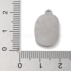 Anlaufgeschützte Anhänger aus 304 Edelstahl&nbsp;STAS-D197-06P