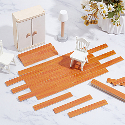 2 Satz 40 Mini-Holzbodenaufkleber&nbsp;DIY-GO0002-34