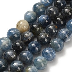 Natürliche kyanite Perlen Stränge&nbsp;G-H335-B06-9mm