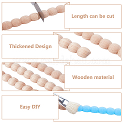 24 stücke holz carving taille rand streifen für wohnzimmer hintergrund wand dekorative&nbsp;DIY-WH0622-555A